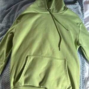 women’s Green Hoodie Sweater